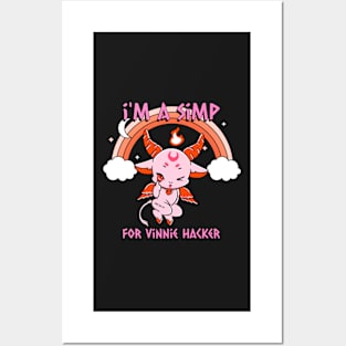 I'm a simp for Vinnie Hacker. Posters and Art